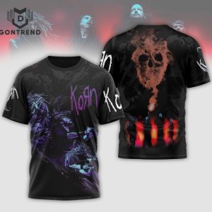 2024 Korn Band Design 3D T-Shirt