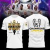 Real Madrid 2024 Champions League We Are The Champions Of Europe 3D T-Shirt