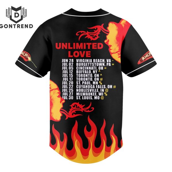 Red Hot Chili Peppers – Unlimited Love Baseball Jersey