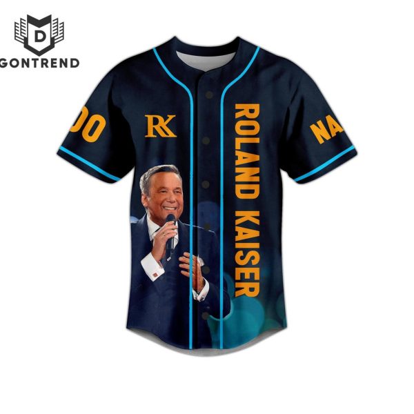 Roland Kaiser 50 Jahre – 50 Hits Baseball Jersey