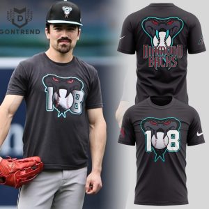 Arizona Diamondbacks Logo 3D T-Shirt