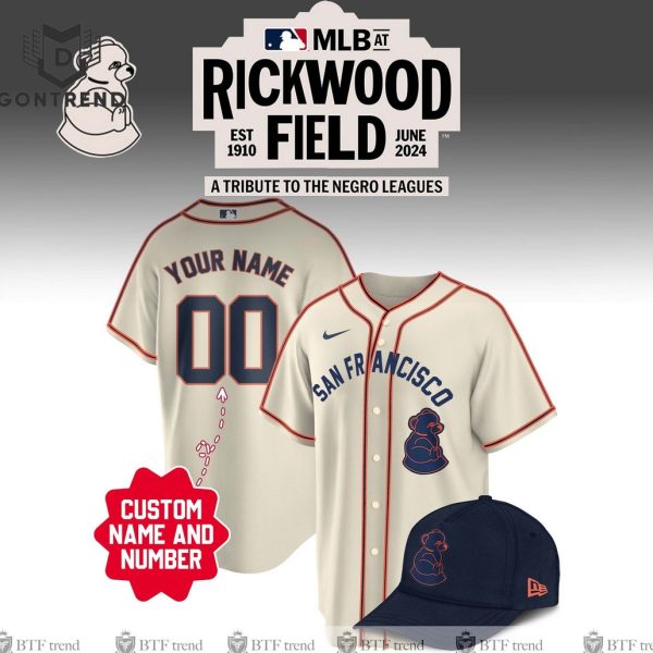 San Francisco Giants Cream 2024 Rickwood Classic MLB Baseball Jersey