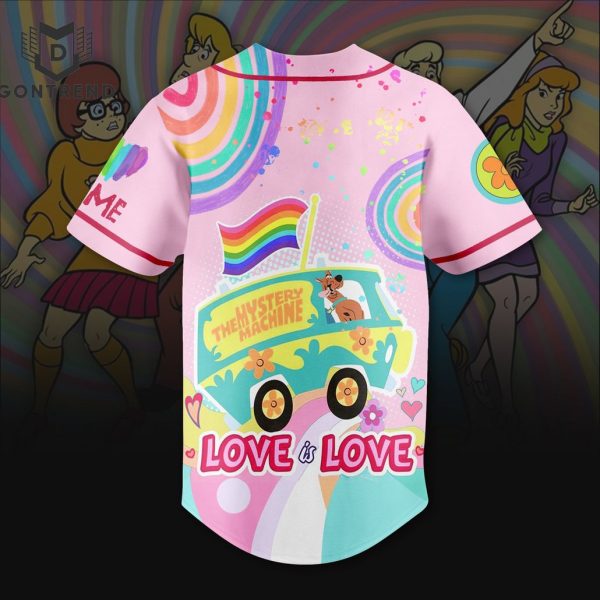 Scooby Doo The Mystery Machine – Love Is Love Baseball Jersey