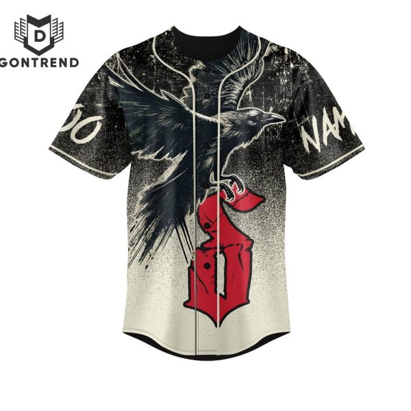 Shinedown – Monsters Lyrics Design Baseball Jersey