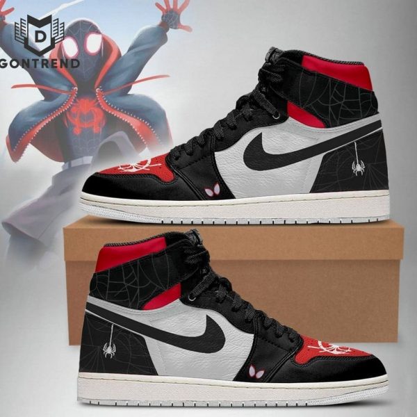 Spider-Man Miles Morales Design Air Jordan 1 High Top