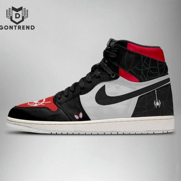 Spider-Man Miles Morales Design Air Jordan 1 High Top