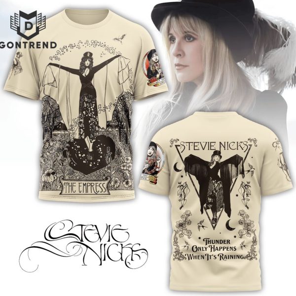 Stevie Nicks Thunder Only Happens When It Raining 3D T-Shirt