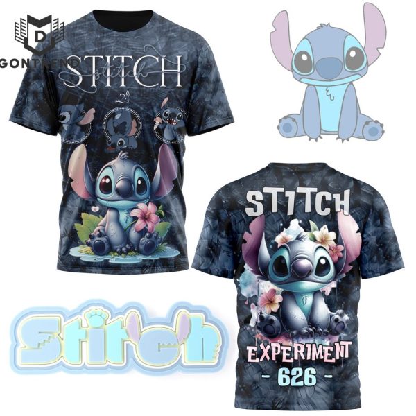 Stitch – Experiment 626 Design 3D T-Shirt