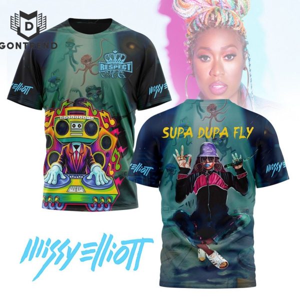 Supa Dupa Fly Missy Elliott 3D T-Shirt