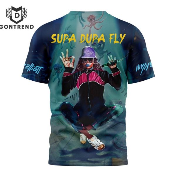 Supa Dupa Fly Missy Elliott 3D T-Shirt