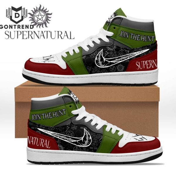 Supernatural Join The Hunt Air Jordan 1 High Top