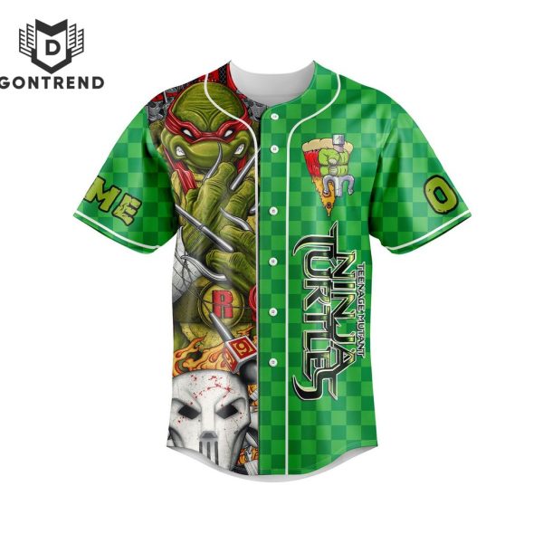 Teenage Mutant Ninja Cowabunga Baseball Jersey