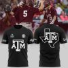 Texas A&M Aggies 2024 Men College World Series NCAA 3D T-Shirt – White