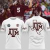 Texas A&M Aggies 2024 Men NCAA 3D T-Shirt