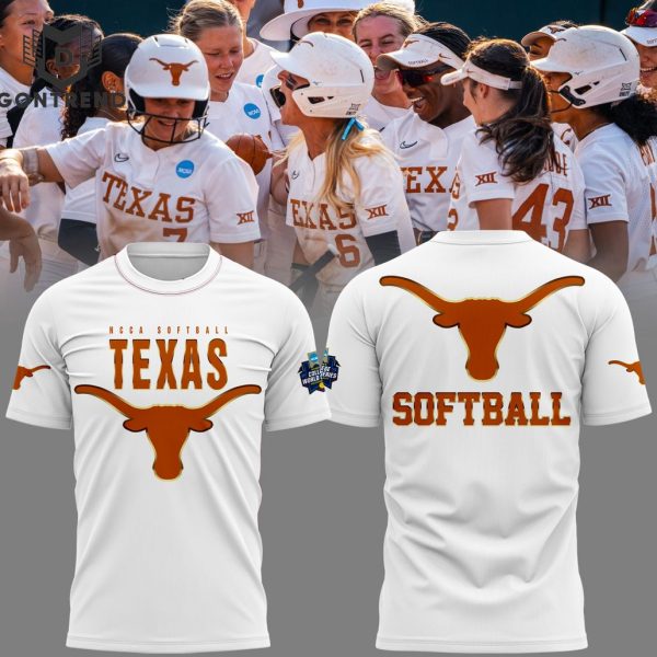 Texas Longhorns NCAA Softball 3D T-Shirt