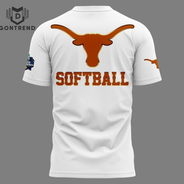 Texas Longhorns NCAA Softball 3D T-Shirt