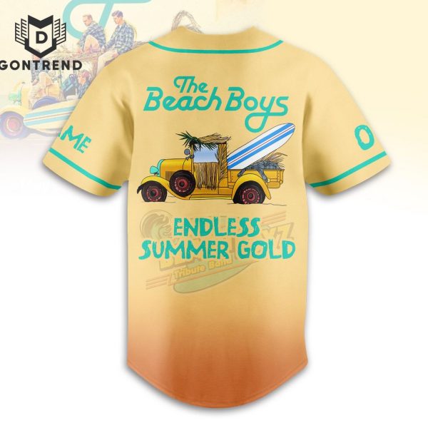 The Beach Boys – Endless Summer Gold Baseball Jersey