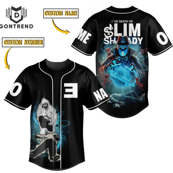 The Death Of Slim Shady – Eminem Baseball Jersey