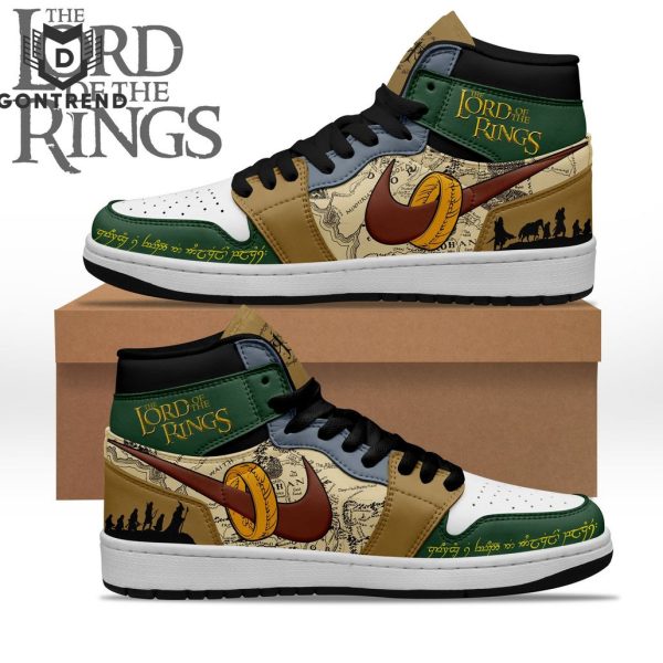 The Lord Of The Rings Design Air Jordan 1 High Top