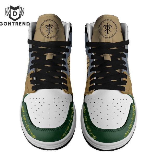 The Lord Of The Rings Design Air Jordan 1 High Top