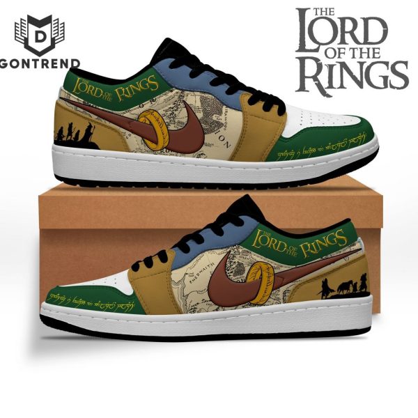 The Lord Of The Rings Design Air Jordan 1 High Top