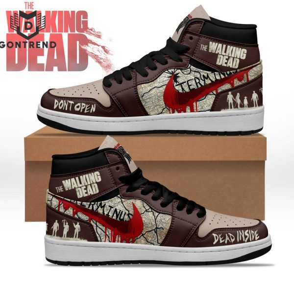 The Walking Dead Dead Inside Air Jordan 1 High Top