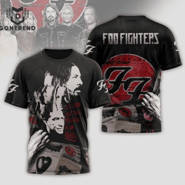 Times Like These -Foo Fighters Design 3D T-Shirt