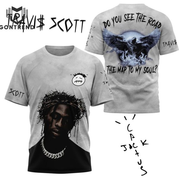 Travis Scott – Do You See The Road The Map To My Soul 3D T-Shirt