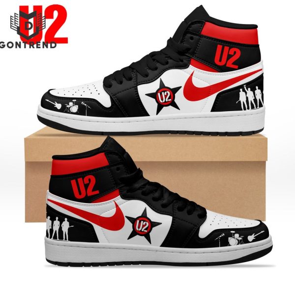 U2 Rock Band Air Jordan 1 High Top