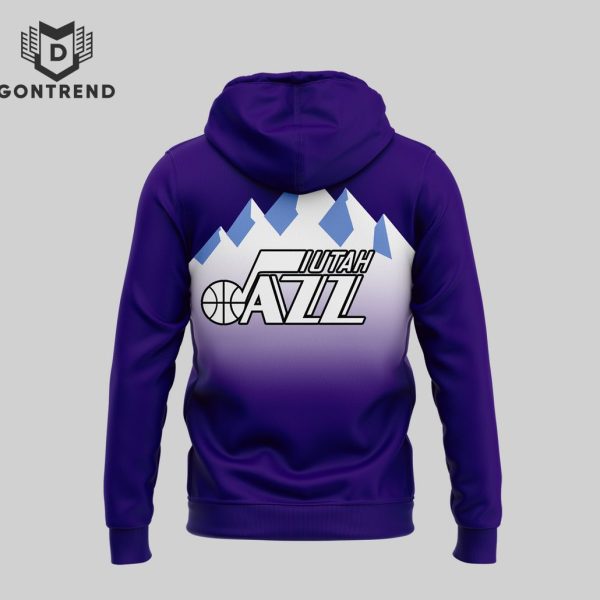 Utah Jazz Basketball Design Hoodie