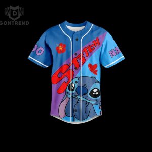 Stitch Is My Sprit Animal Design Baseball Jersey