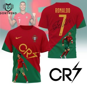 Cristiano Ronaldo Signature CR7 3D T-Shirt