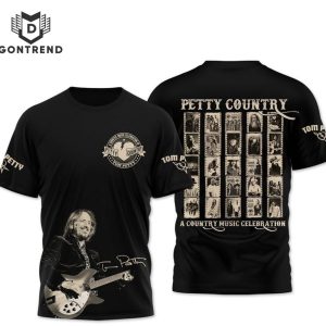 Tom Petty Country – A Country Music Celebration 3D T-Shirt