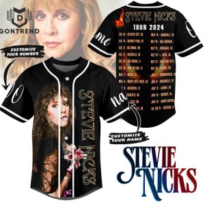 Stevie Nicks Tour 2024 Baseball Jersey