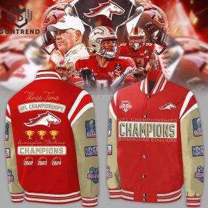 Birmingham Stallions B2b2b Champion Stallions 2024 UFL Baseball Jacket