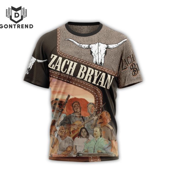 Zach Bryan Fear & Fridays 3D T-Shirt