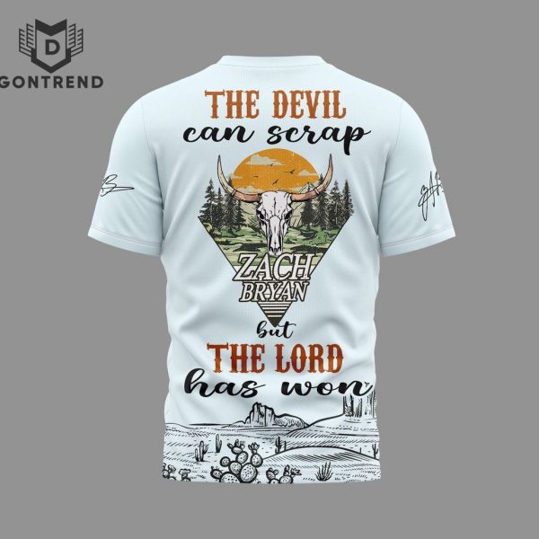 Zach Bryan – The Devil Can Scrap But The Lord Has Won 3D T-Shirt