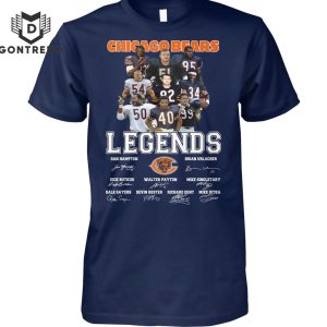 Chicago Bears 1920-2025 Legend Signature Unisex T-Shirt