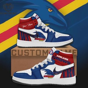 Personalized Adelaide Crows – AFL Air Jordan 1 High Top