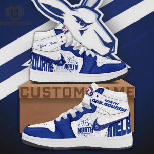 Personalized North Melbourne – AFL Air Jordan 1 High Top