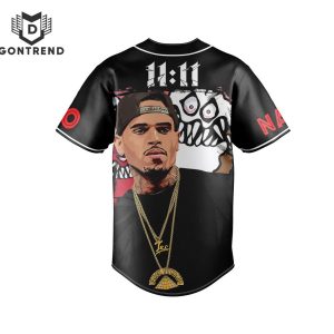 Personalized Chris Brown 11 11 Baseball Jersey