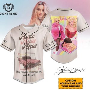 Sabrina Carpenter Please Please Please Baseball Jersey