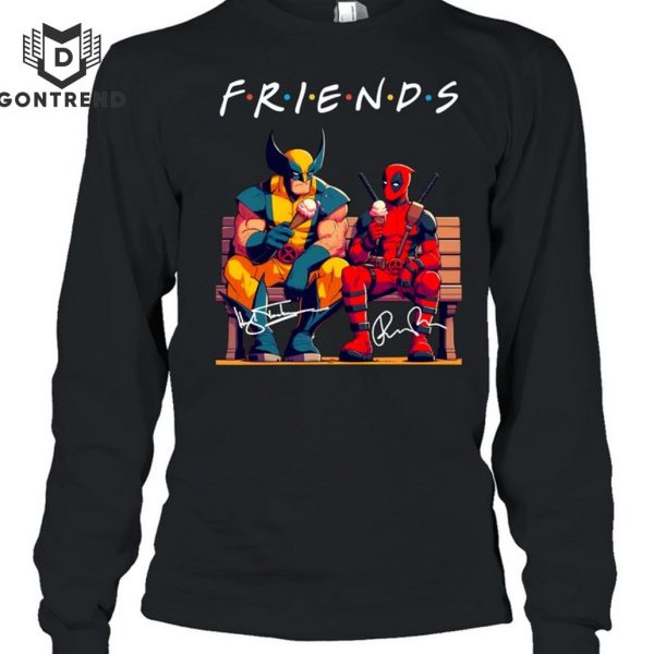 2024 Deadpool And Wolverine Signature Firends Unisex T-Shirt