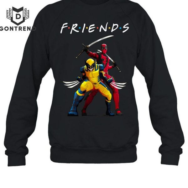 2024 Deadpool & Wolverine Friends Unisex T-Shirt