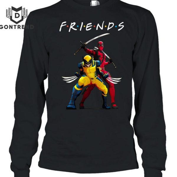 2024 Deadpool & Wolverine Friends Unisex T-Shirt