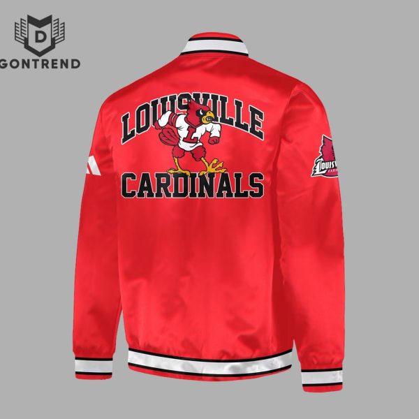 2024 Louisville Cardinals Football Baseball Jacket