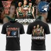 2024 Commissioner Cup Champions Minnesota Lynx 3D T-Shirt – Blue