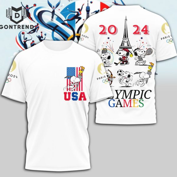 2024 Olympic Games Team USA 3D T-Shirt