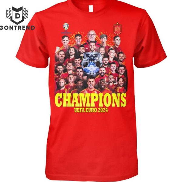 2024 Spain UEFA Euro Champions Unisex T-Shirt