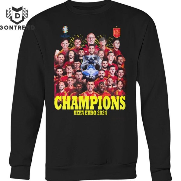 2024 Spain UEFA Euro Champions Unisex T-Shirt